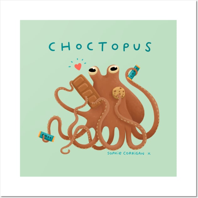 Choctopus Wall Art by Sophie Corrigan